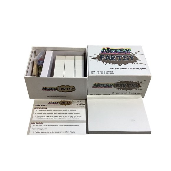 Artsy Fartsy Not Your Parents Drawing Game By TwoPointOn Games - Picture 7 of 7